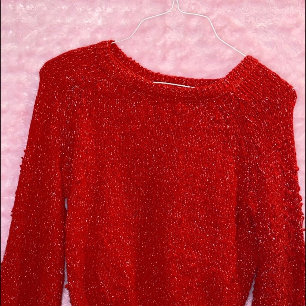 Crop sweater